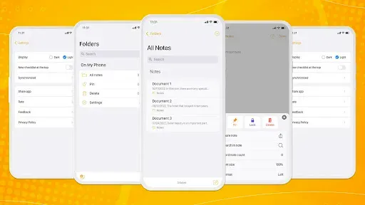 Скриншот 1 — Примечания Phone 15-OS 17 Note