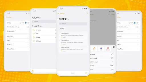 Скриншот 8 — Примечания Phone 15-OS 17 Note
