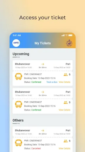 Скриншот 2 — OSRTC Bus Booking