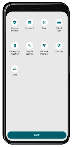 Скриншот 1 — settings app - All settings