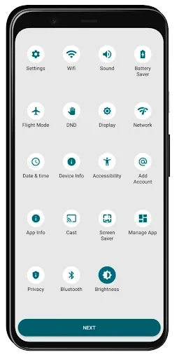 Скриншот 3 — settings app - All settings