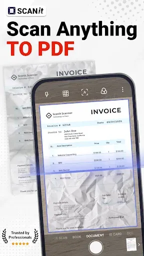 Скриншот 1 — PDF Scanner - Scanit Scanner