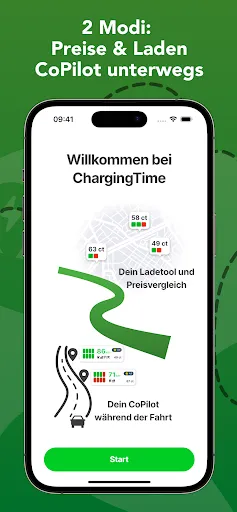 Скриншот 1 — ChargingTime - Ladestationen