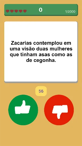 Скриншот 2 — Verdadeiro ou Falso (Bíblico)