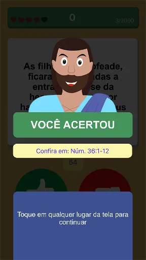 Скриншот 4 — Verdadeiro ou Falso (Bíblico)
