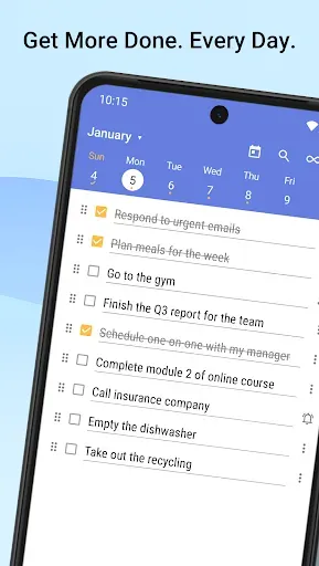 Скриншот 1 — To Do List: Daily Task Planner