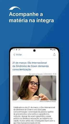 Скриншот 5 — Senado Notícias