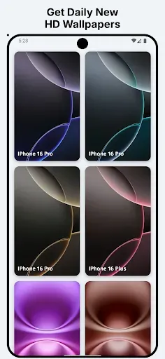 Скриншот 3 — Wallpapers For iPhone 14-16 HD