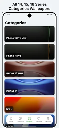 Скриншот 6 — Wallpapers For iPhone 14-16 HD