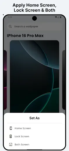 Скриншот 7 — Wallpapers For iPhone 14-16 HD
