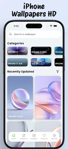 Скриншот 2 — Wallpaper For Iphone - Wallway