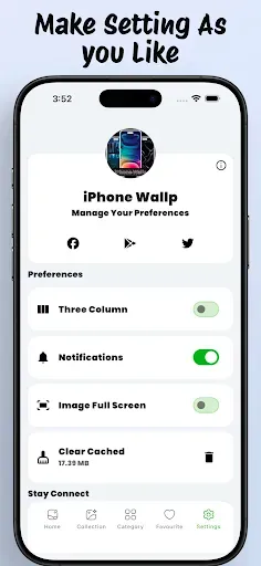 Скриншот 8 — Wallpaper For Iphone - Wallway