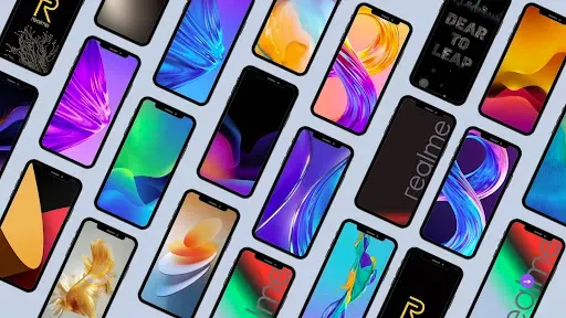 Скриншот 1 — Wallpapers For Realme HD - 4K