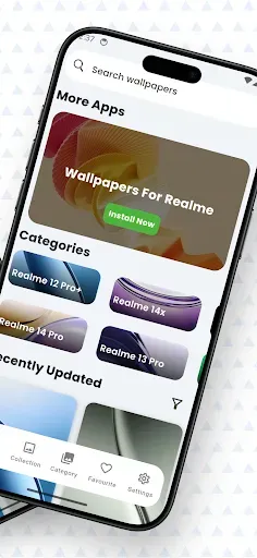 Скриншот 2 — Wallpapers For Realme HD - 4K