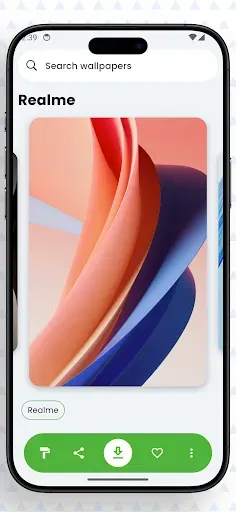 Скриншот 4 — Wallpapers For Realme HD - 4K