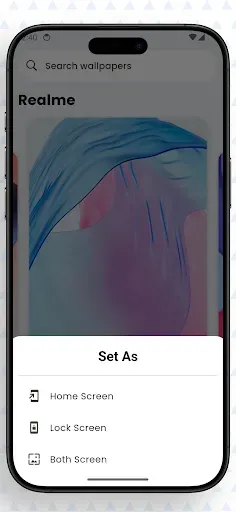 Скриншот 5 — Wallpapers For Realme HD - 4K