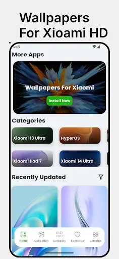 Скриншот 2 — Wallpapers For Xiaomi HD - 4K