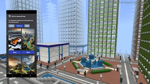 Скриншот 4 — Мод на город для Minecraft