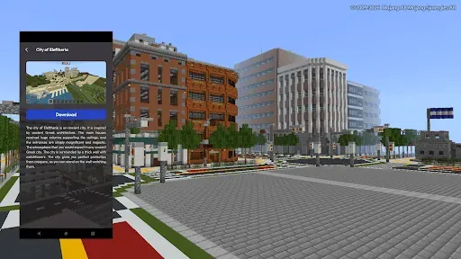 Скриншот 6 — Мод на город для Minecraft