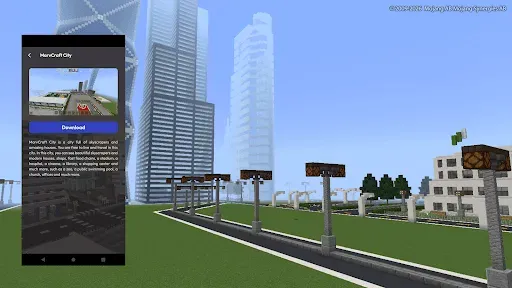 Скриншот 7 — Мод на город для Minecraft