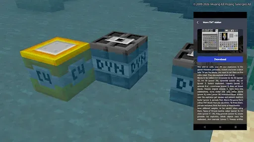Скриншот 4 — Мод на тнт в minecraft