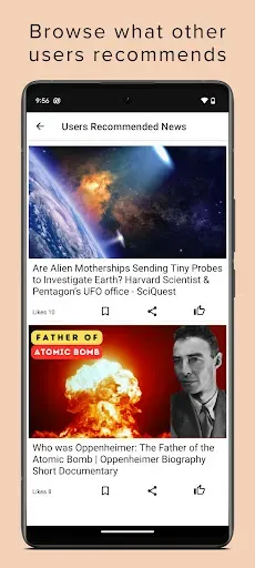 Скриншот 7 — Новости науки