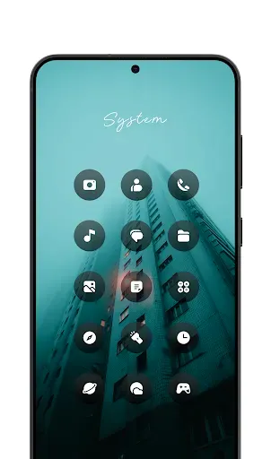 Скриншот 2 — DarkGlass Icon Pack