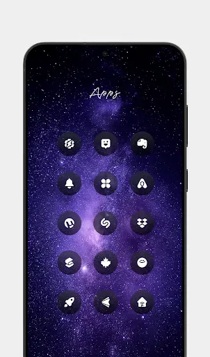 Скриншот 5 — DarkGlass Icon Pack