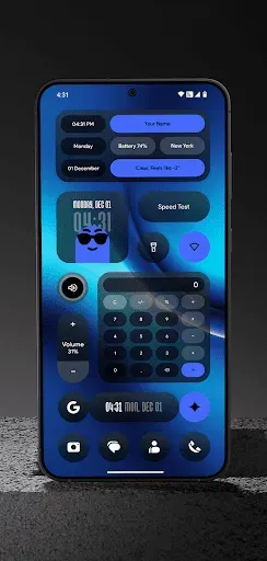 Скриншот 5 — DarkGlass Widgets