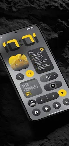 Скриншот 6 — DarkGlass Widgets