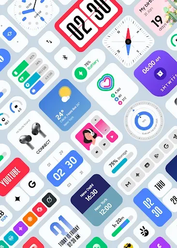 Скриншот 2 — Galaxy Widgets: One UI