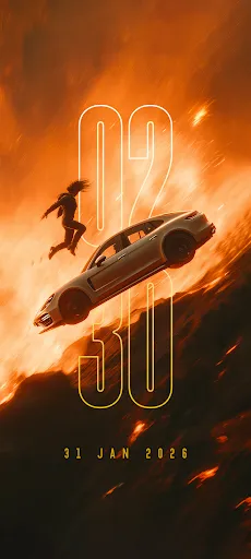 Скриншот 4 — DepthX - Live Clock Wallpapers