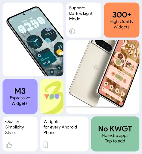 Скриншот 5 — Material You Widgets