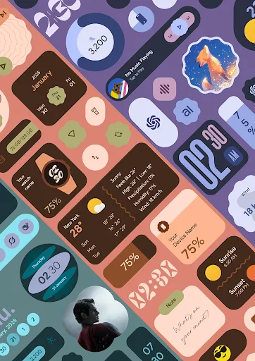 Скриншот 7 — Material You Widgets