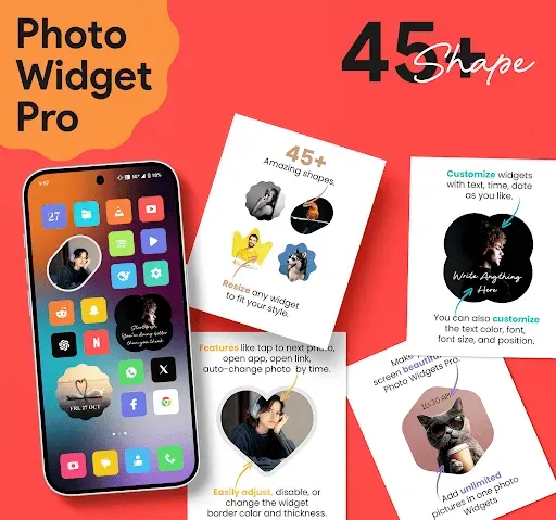Скриншот 1 — Photo Widget Pro