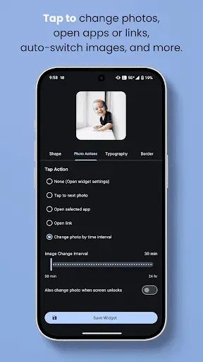 Скриншот 4 — Photo Widget Pro