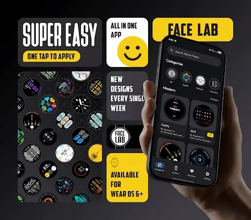 Скриншот 1 — FaceLab: Watch Faces