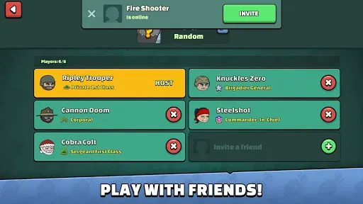 Скриншот 2 — Mini Militia - War.io