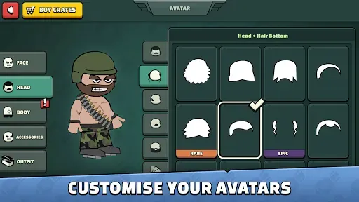 Скриншот 3 — Mini Militia - War.io
