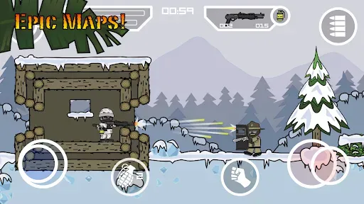 Скриншот 5 — Mini Militia Classic : DA2 MMC