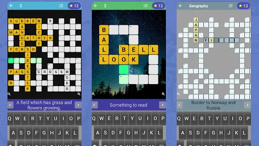 Скриншот 1 — English Crossword Puzzle