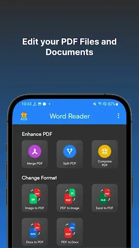 Скриншот 6 — Docx Reader Word Office viewer