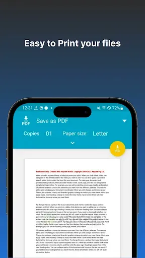 Скриншот 8 — Docx Reader Word Office viewer