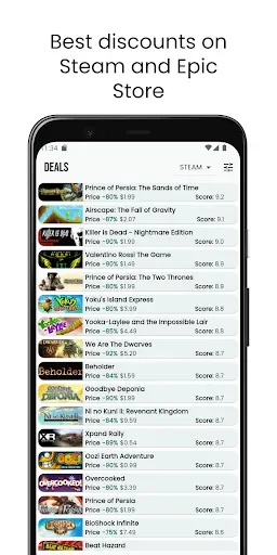 Скриншот 2 — GET - Steam & Epic Games Alert