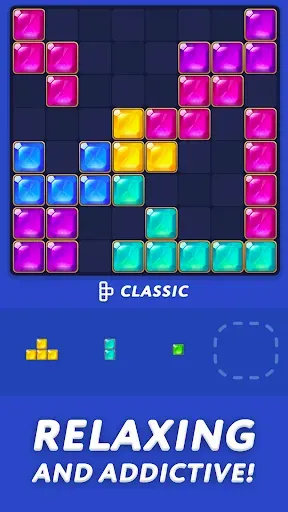 Скриншот 1 — Block Puzzle: Color Blast!