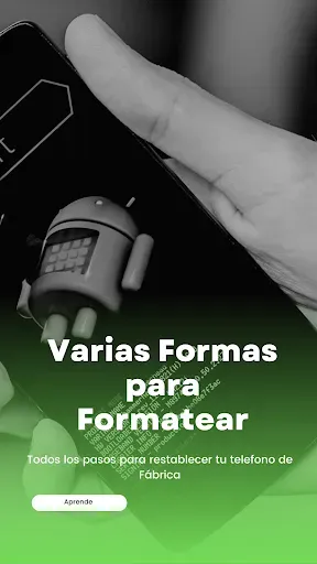 Скриншот 1 — Como Formatear un celular