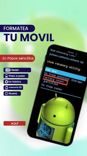 Скриншот 4 — Como Formatear un celular
