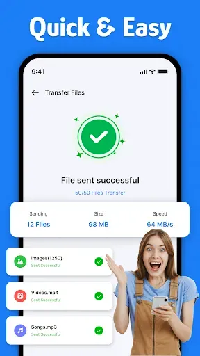 Скриншот 8 — Клонирование телефона・Передача