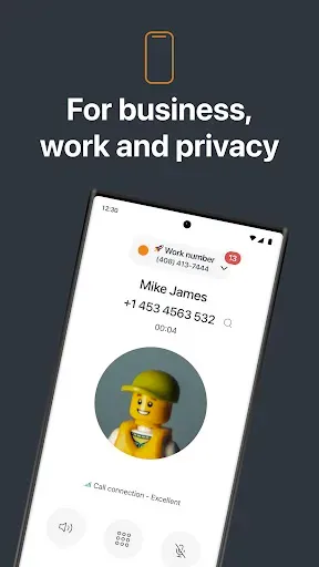 Скриншот 5 — Phoner: Second Phone Number