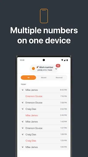 Скриншот 7 — Phoner: Second Phone Number